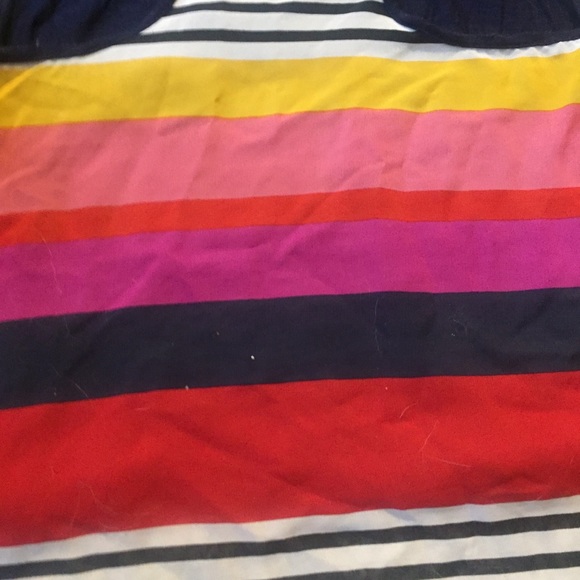 🌸Vintage Havana Navy Striped Shear Racerback Tank - Picture 6 of 7